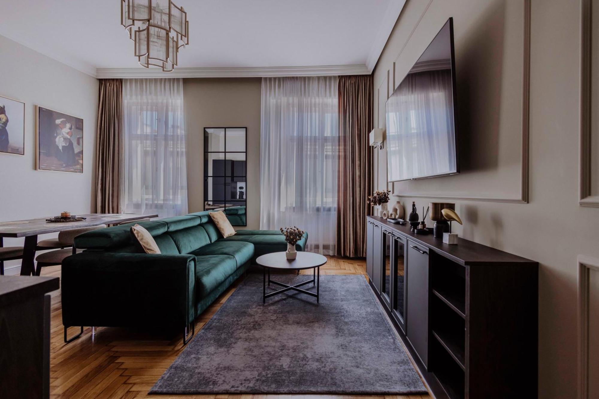Crown Pearl - Wonderful Apartment, 110Scm, 4 Rooms Cracovia Exterior foto