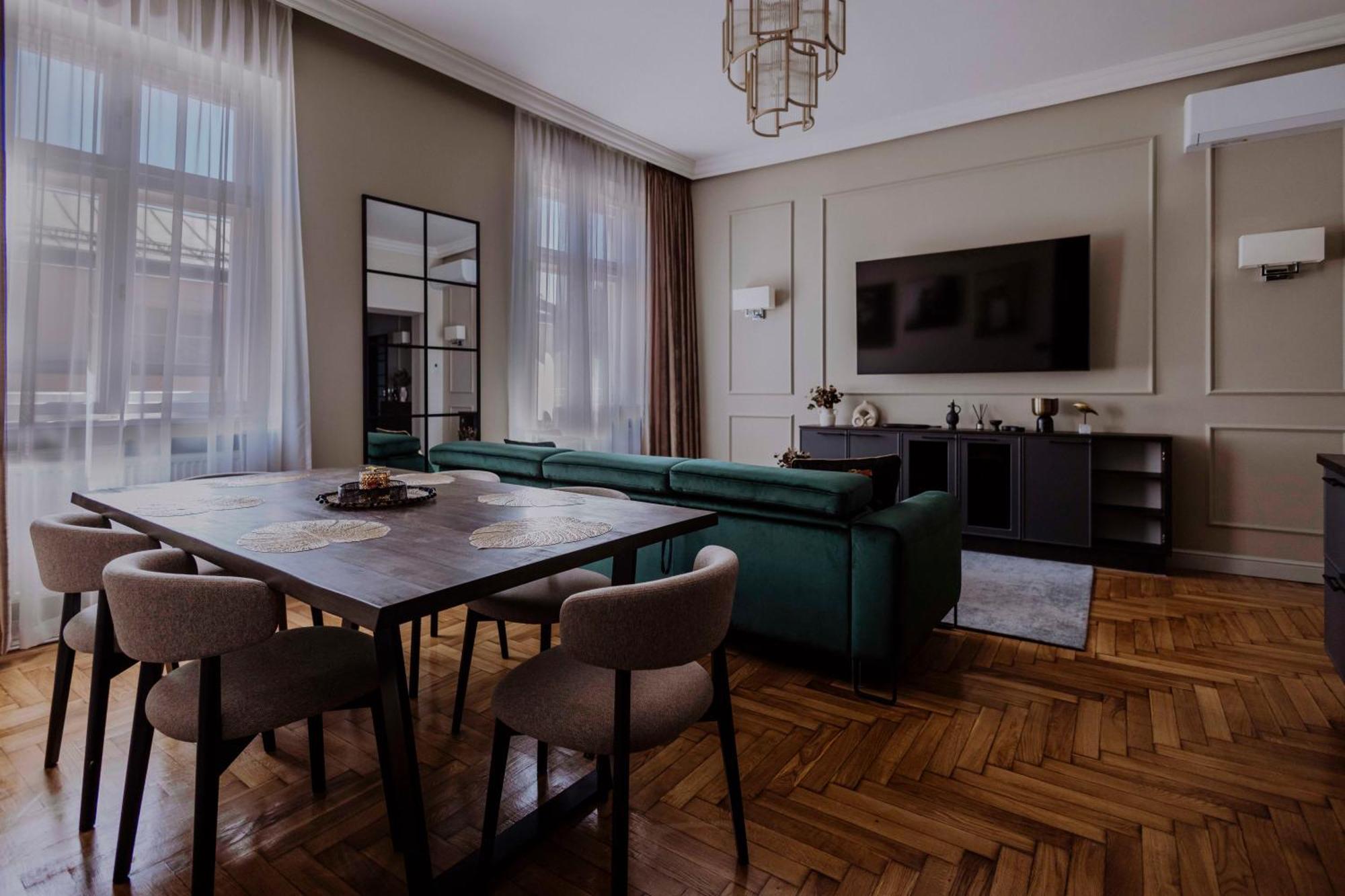 Crown Pearl - Wonderful Apartment, 110Scm, 4 Rooms Cracovia Exterior foto